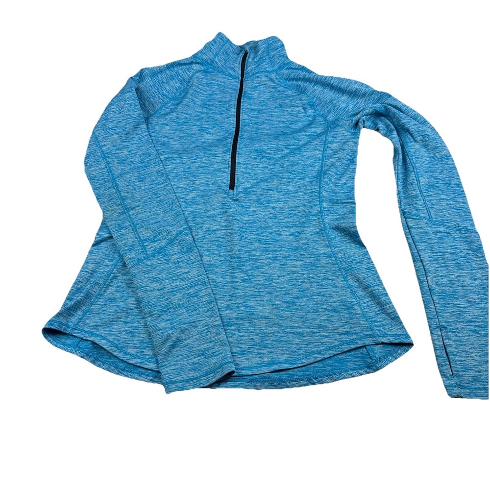 DSG Athletic Wear Long Sleeve 1/2 Zip Pullover Teal Womens‎ Médium